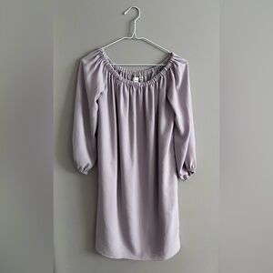 Wilfred Swing Dress – Lavender / Grey – XS